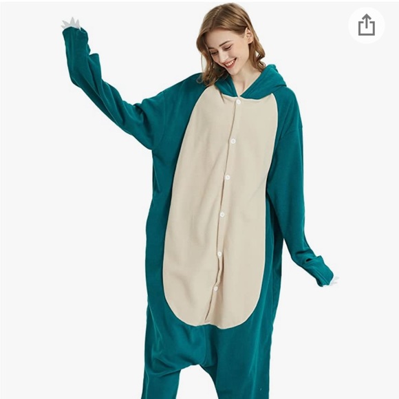 Pokemon Snorlax Onesie For Adults and Teenagers (Size S-XL) - Picture 4 of 9